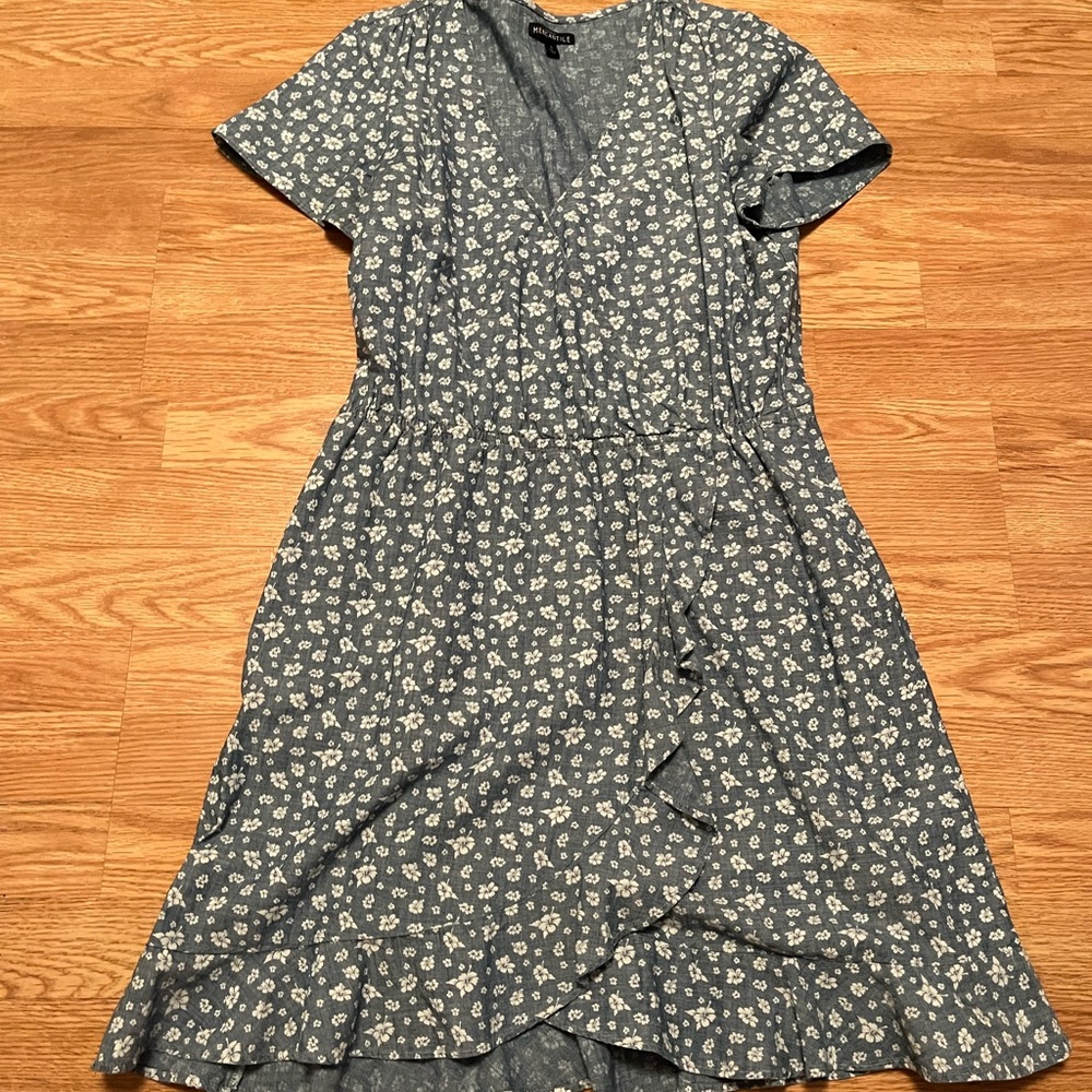 Denim J Crew Factory Dress